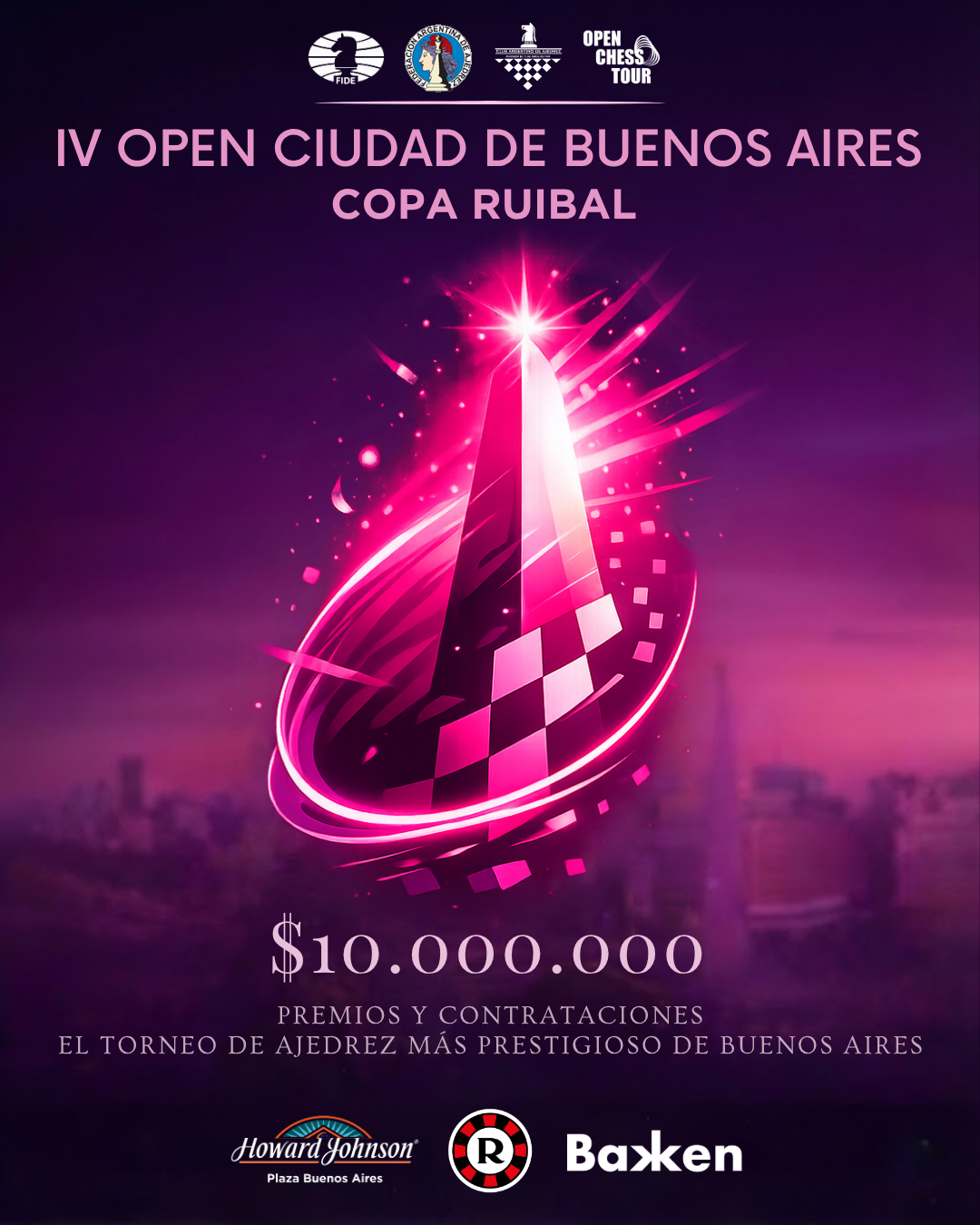 ¡EL TORNEO DE AJEDREZ MÁS PRESTIGIOSO DE BUENOS AIRES TE ESPERA!